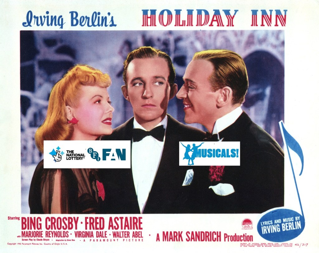 Sat 7th Dec 3pm – Holiday Inn (U) 1942 – Yurt Cinema Screening @ The Pyramid at&nbsp;Anderston